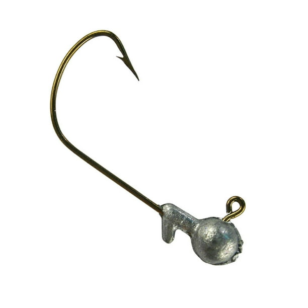 10 or 25 pk 5 1/4 oz FISH HEAD JIGHEAD Heavy Duty Wide Gap 3/0 Hook 10 or 25 pk 5 1/4 oz FISH HEAD JIGHEAD Heavy Duty Wide Gap 3/0 Hook
